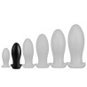 EggPlay Plug Silicone Saurus Egg M 12 x 5.3cm Noir